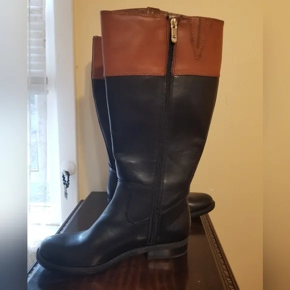 Tommy Hilfiger Riding Boot Wide Calf 7.5 - Picture 7 of 13